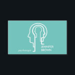 Green Mind Science Human Head Psychologin Visitenkarte<br><div class="desc">Green Mind Science Human Head Psychologin</div>