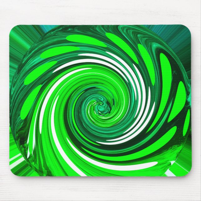 Green Mix Art Mousepad (Vorne)