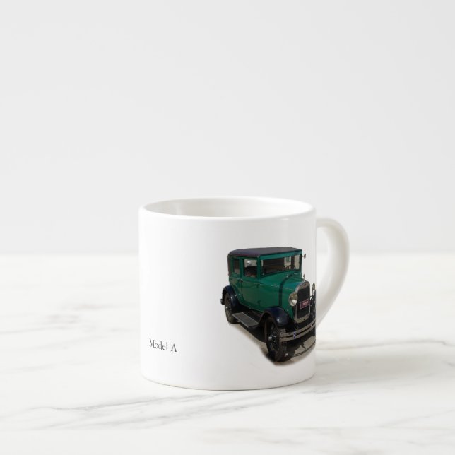 Green Model A Espresso Tasse (Vorderseite Rechts)