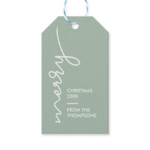 Green Modern Simple Frohe Weihnachtsschrift