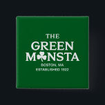 Green Monsta Boston Green Monstah Baseball Geschen Button<br><div class="desc">Green Monsta Boston Green Monstah Baseball Geschenk</div>