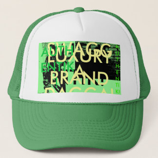 GREEN MONSTA SWAGGA DAGGA HAT TRUCKERKAPPE
