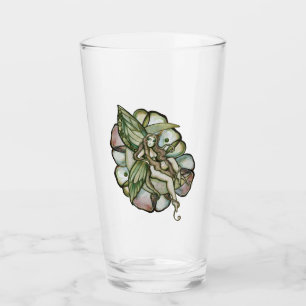 Green Moon Fairy Blume MoonChild Feries Glas