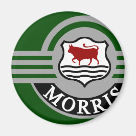Green Morris Minor Kühlschrank Magnet