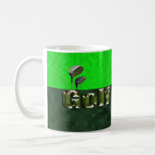 Green Mosaik Golf Clubs, Coffee Tasse