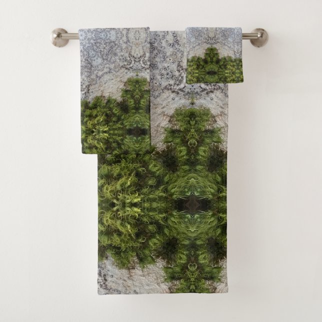 Green Moss & Nature Earth Art (En situation)