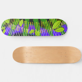 Green Motion – Abstract Nature Skateboard