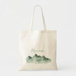 Green Mountain Country Calligraphy Bridesmaid Tragetasche