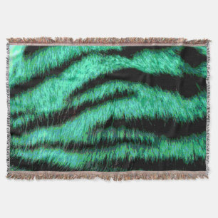Green neon tiger stripes decke