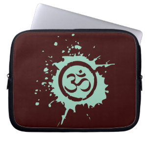 Green Om Bio Planet Laptop Sleeve