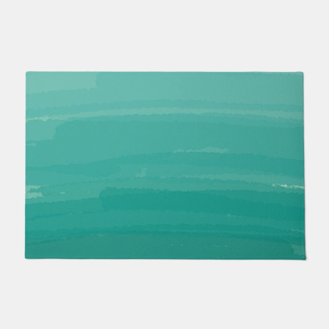 Green Ombre Fußmatte (Vorderseite)
