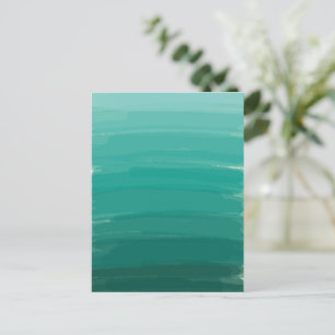 Green Ombre Postkarte