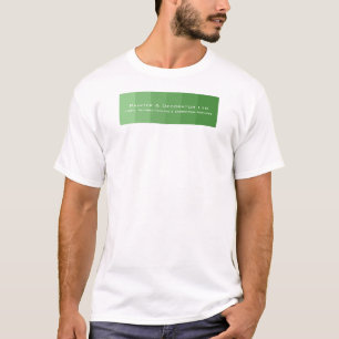 Green Ombre Streifen, Malerei und Dekoratorwerbung T-Shirt