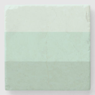 Green Ombre Striping Steinuntersetzer