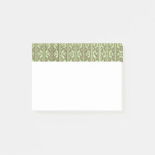 Green Oval Chains Post-it Klebezettel