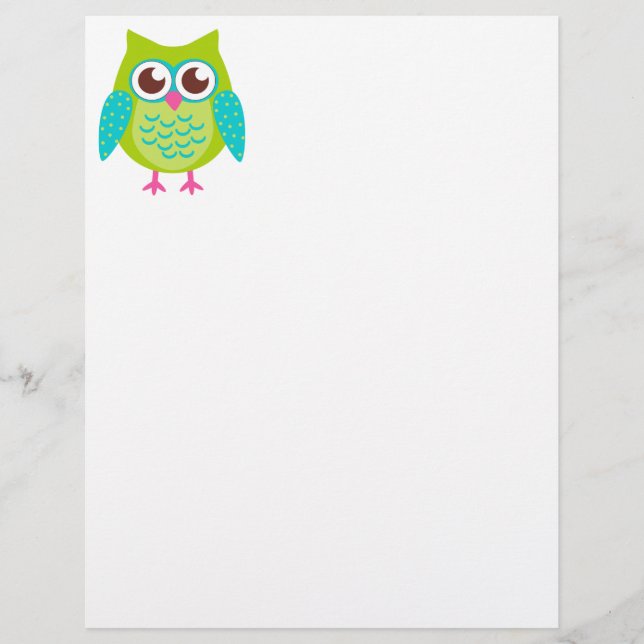 Green Owls Gift (Vorderseite)