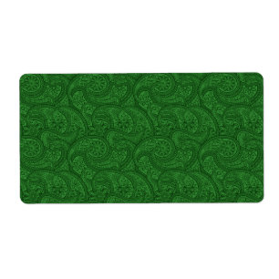 Green Paisley