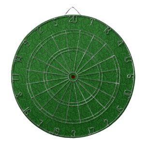 Green Paisley Dartscheibe