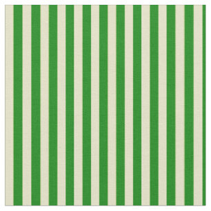 Green & Pale Goldenrod Linien Stoff