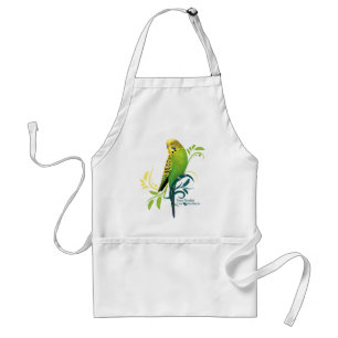 Green Parakeet Schürze