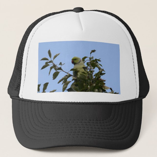Green Parakeet Truckerkappe (Vorderseite)