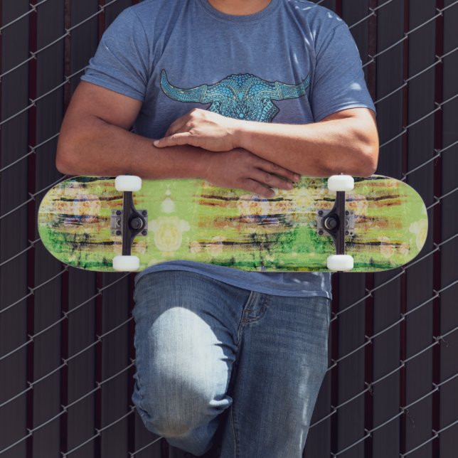 Green Patch Strip Skateboard (Außenbereich 3)