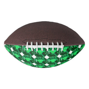 Green Pattern Emerald Football