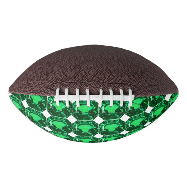 Green Pattern Emerald Football (Vorderseite)