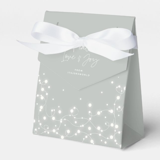 Green Peace Liebe+Jocht Weihnachten Sparkling Ligh Geschenkschachtel (Vorderseite)