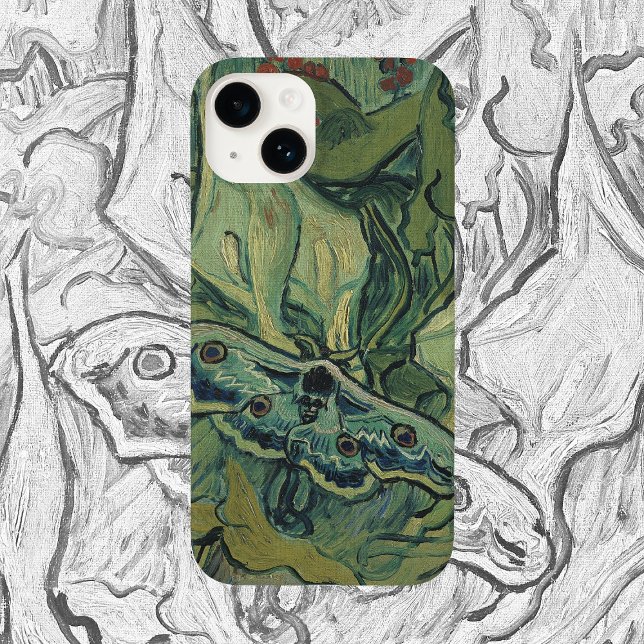 Green Peacock (Kaiser) Moth von Vincent van Gogh Case-Mate iPhone Hülle (Von Creator hochgeladen)