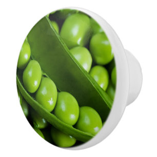 Green Peas Kitchen Cabinet or Drawer Knoblauch Pul Keramikknauf