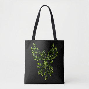 Green Phoenix steigt auf schwarz Tasche