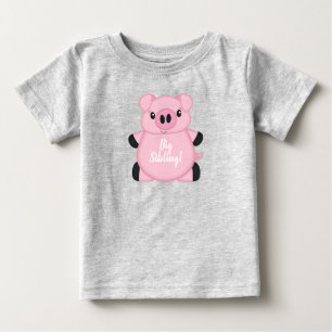 Green Pig Baby Dusche Baby T-shirt