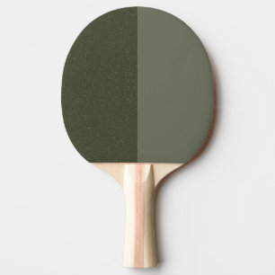 Green Ping Paddel mit zwei Tonen Moos - Anpassen Tischtennis Schläger