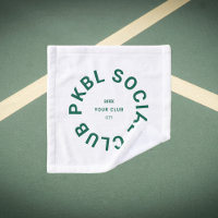 Green PKBL Social Club Pickleball Face