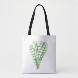 Green plant in the shape of a bouquet. tasche