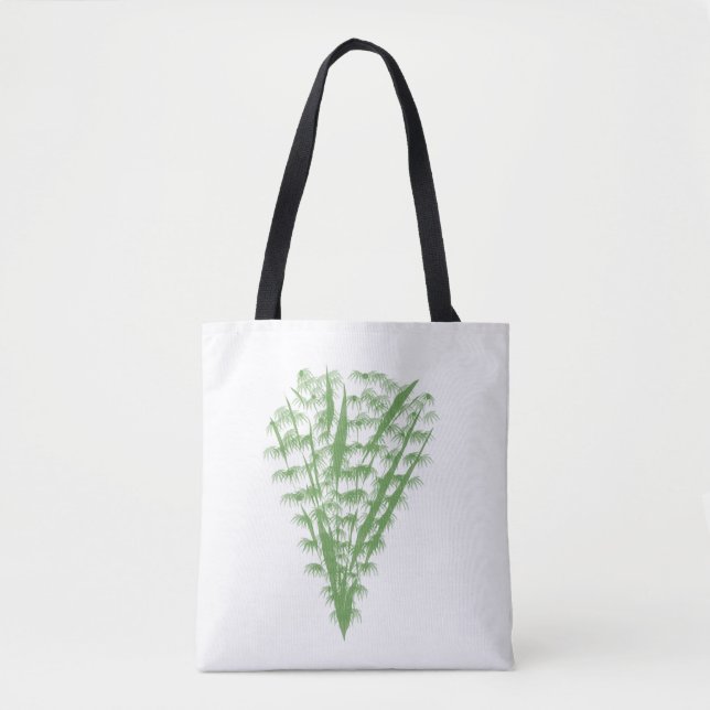 Green plant in the shape of a bouquet. tasche (Vorderseite)