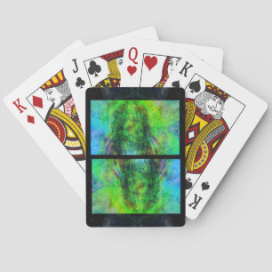 Green Poker Deluxe Deck Spielkarten