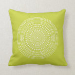 Green Polka Dot Pillow Modernes Muster Kissen<br><div class="desc">Grüner Hintergrund mit weißem Polka Punkt umkehrbar werfen Kissen. Ein elegantes und modernes Design,  das jede Zuhause oder jedes Büro bereichert. Dieses Geschenk ist anpassbar,  sodass Sie Ihren eigenen Namen,  Initialen oder Text hinzufügen,  um es zu Ihrem eigenen machen.</div>
