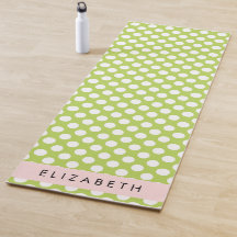 Green Polka Dots, Polka Dot Pattern, Ihr Name