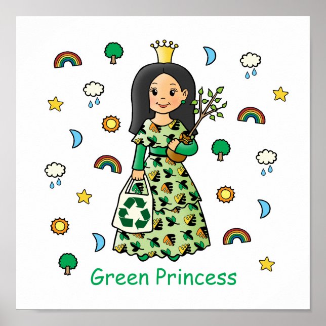 Green Princess Poster (Vorne)