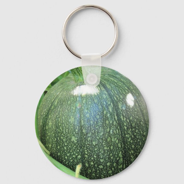 Green Pumpkin Schlüsselanhänger (Vorderseite)