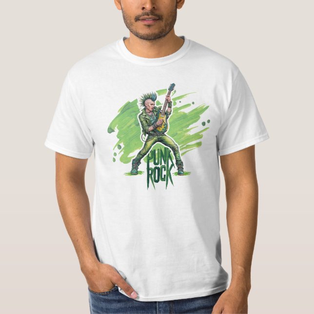 Green Punk Jam T-Shirt (Vorderseite)