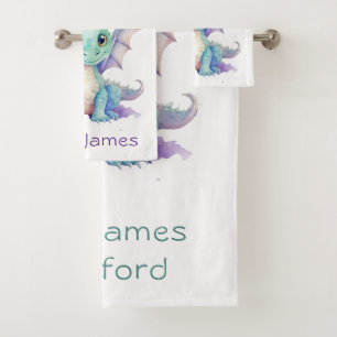 Green Purple Dragon Anniversaire de enfant cadeau