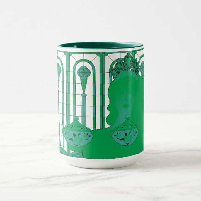 Green Queen Tasse (Zentrum)