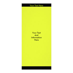 Green Rack Card Werbekarte