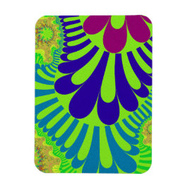 Green Rainbow Loop Magnet