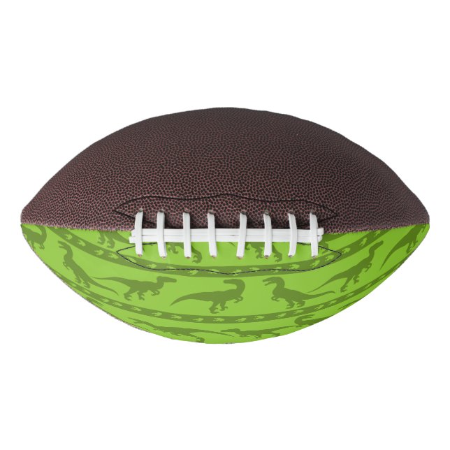 Green Raptor Pattern Football (Vorderseite)