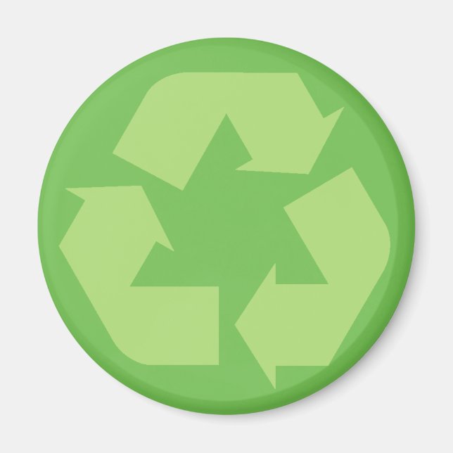 Green Recycle Magnet (Vorne)