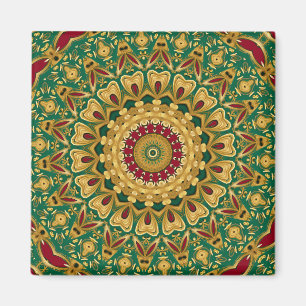 Green Red Gold Decoration Weihnachtsmagnet Magnet